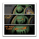 Premium Vinyl Stickers - Flames For War