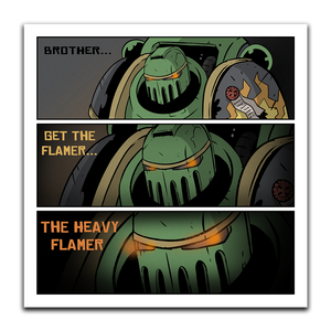 Premium Vinyl Stickers - Flames For War