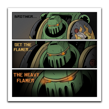 Premium Vinyl Stickers - Flames For War