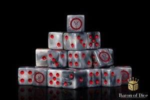 Court of the Seven-Headed Serpent - Official Trench Crusade Dice Set