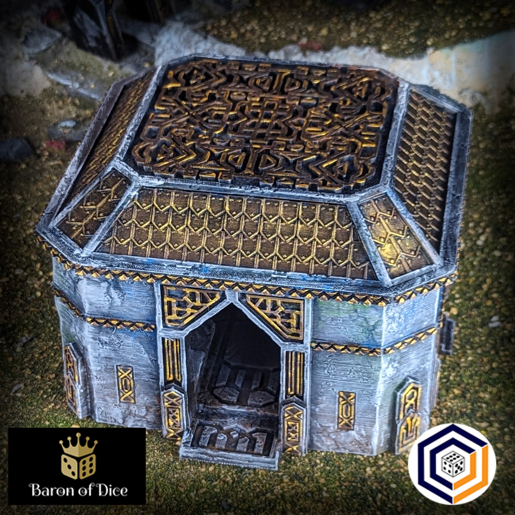 Kingdom of Durak Deep Dwarven Tomb of Kings (STL File)