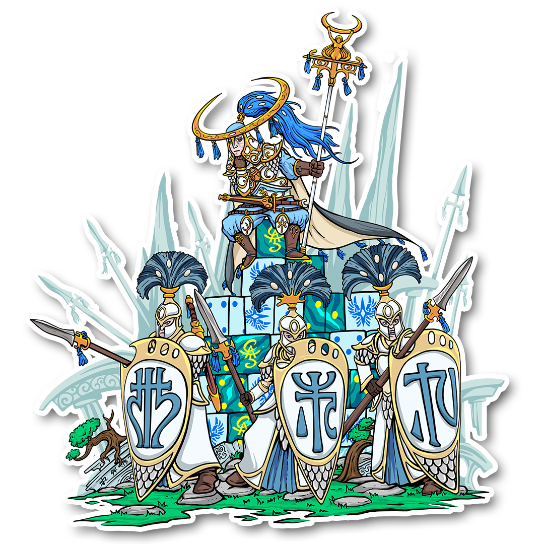 Premium Vinyl Stickers - High Elves