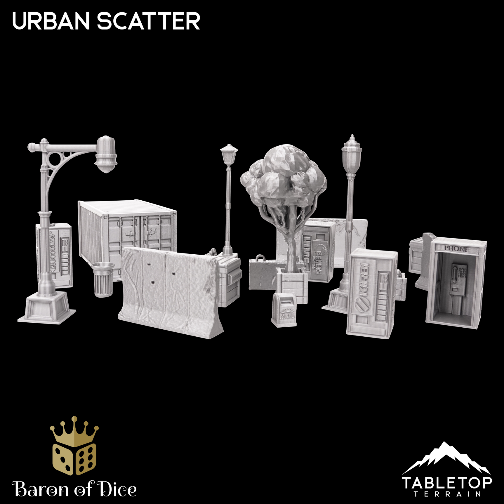 Urban Scatter - Marvel Crisis Protocol Terrain