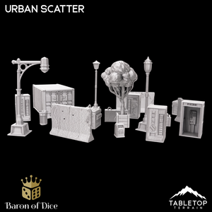 Urban Scatter - Marvel Crisis Protocol Terrain