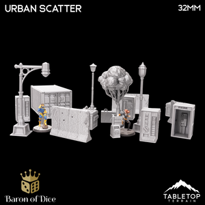 Urban Scatter - Marvel Crisis Protocol Terrain