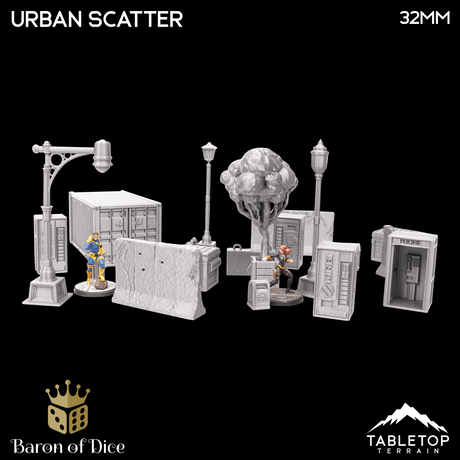 Urban Scatter - Marvel Crisis Protocol Terrain