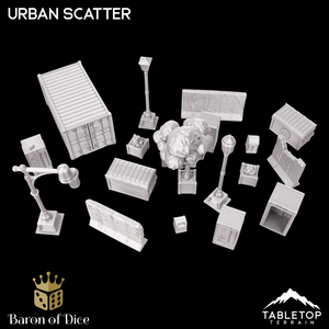 Urban Scatter - Marvel Crisis Protocol Terrain