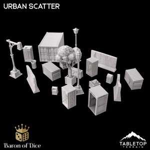 Urban Scatter - Marvel Crisis Protocol Terrain