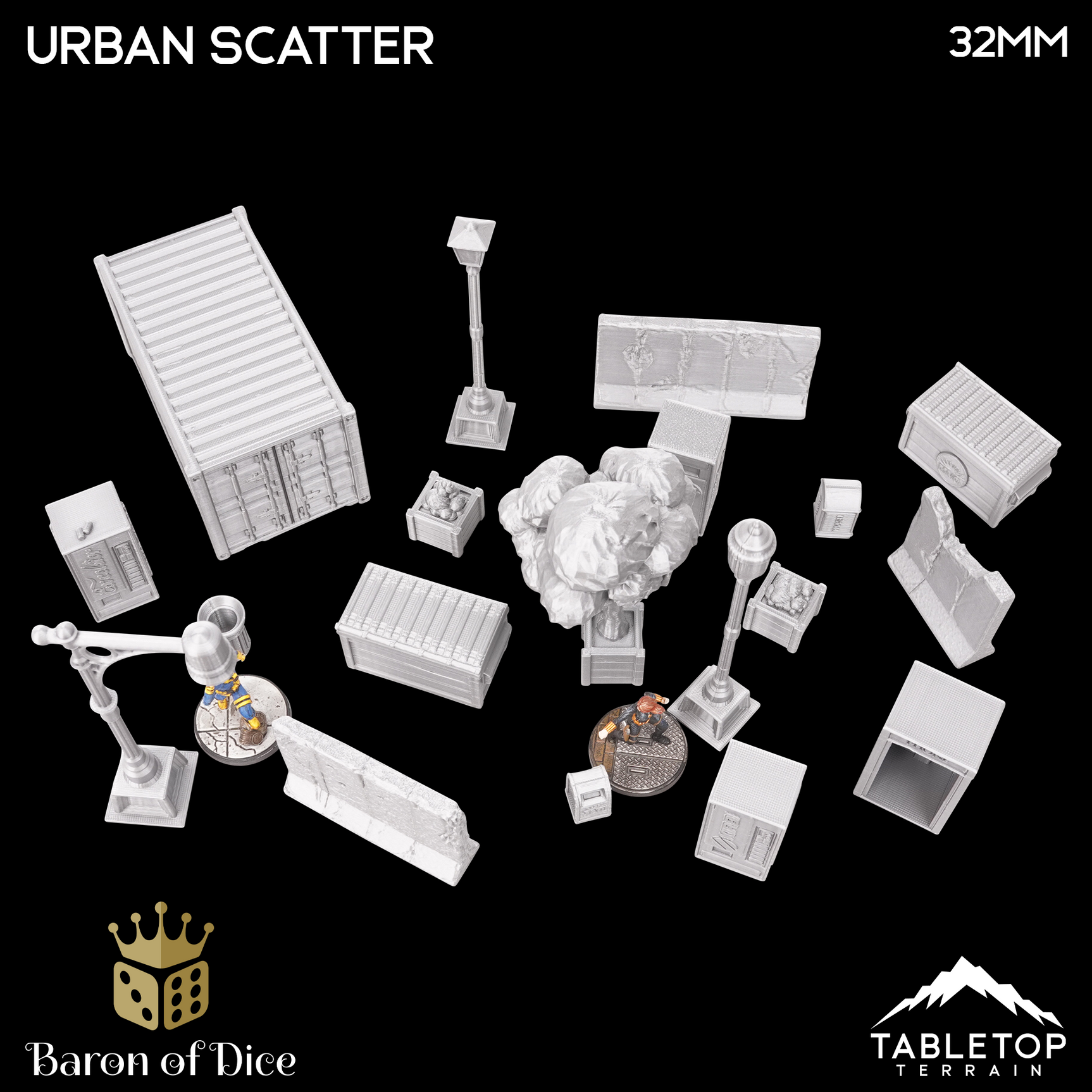 Urban Scatter - Marvel Crisis Protocol Terrain