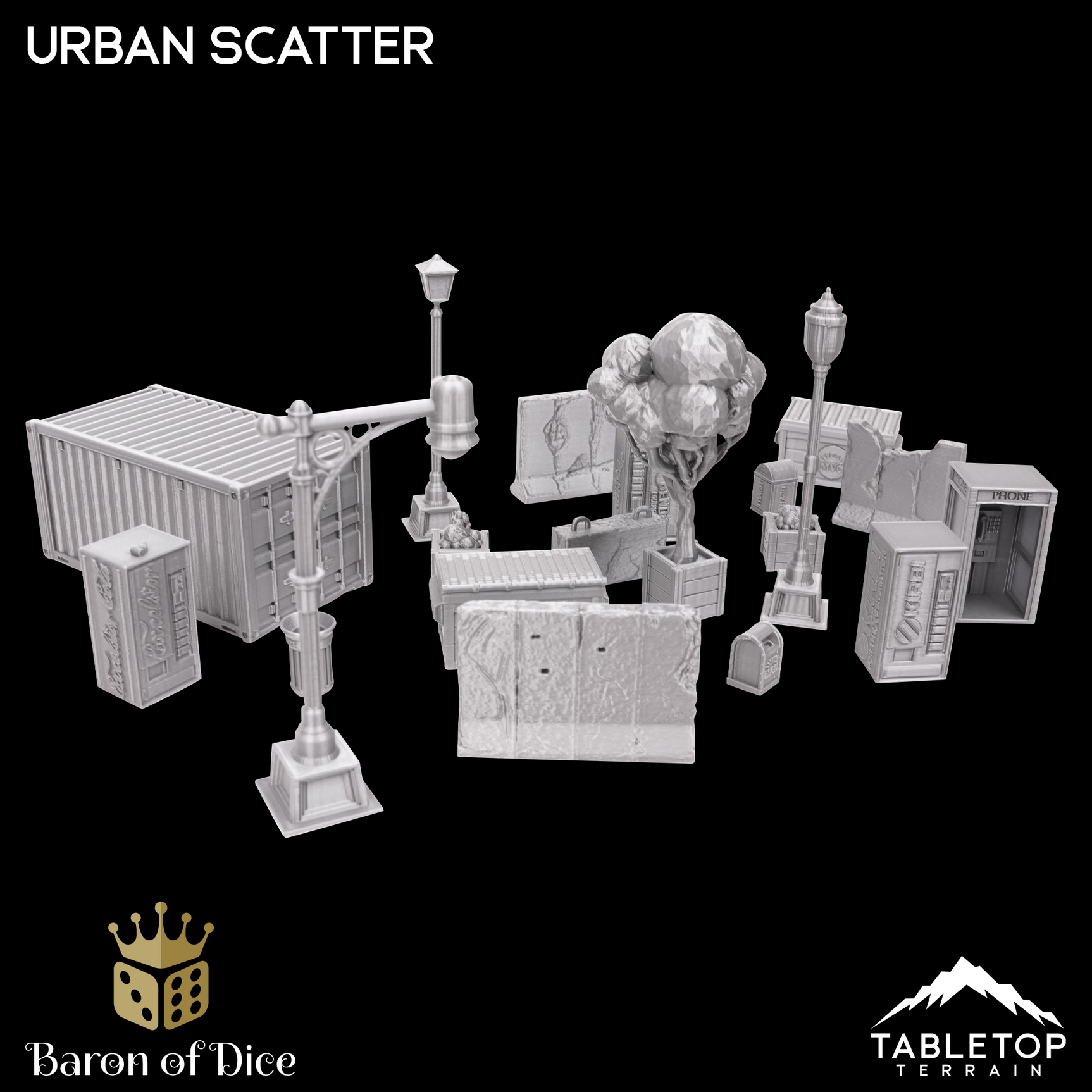 Urban Scatter - Marvel Crisis Protocol Terrain