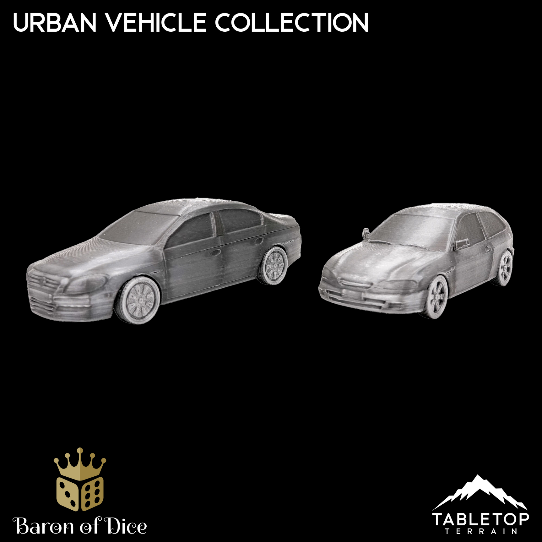 Urban Vehicle Collection - Marvel Crisis Protocol Vehicle Set