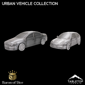 Urban Vehicle Collection - Marvel Crisis Protocol Vehicle Set