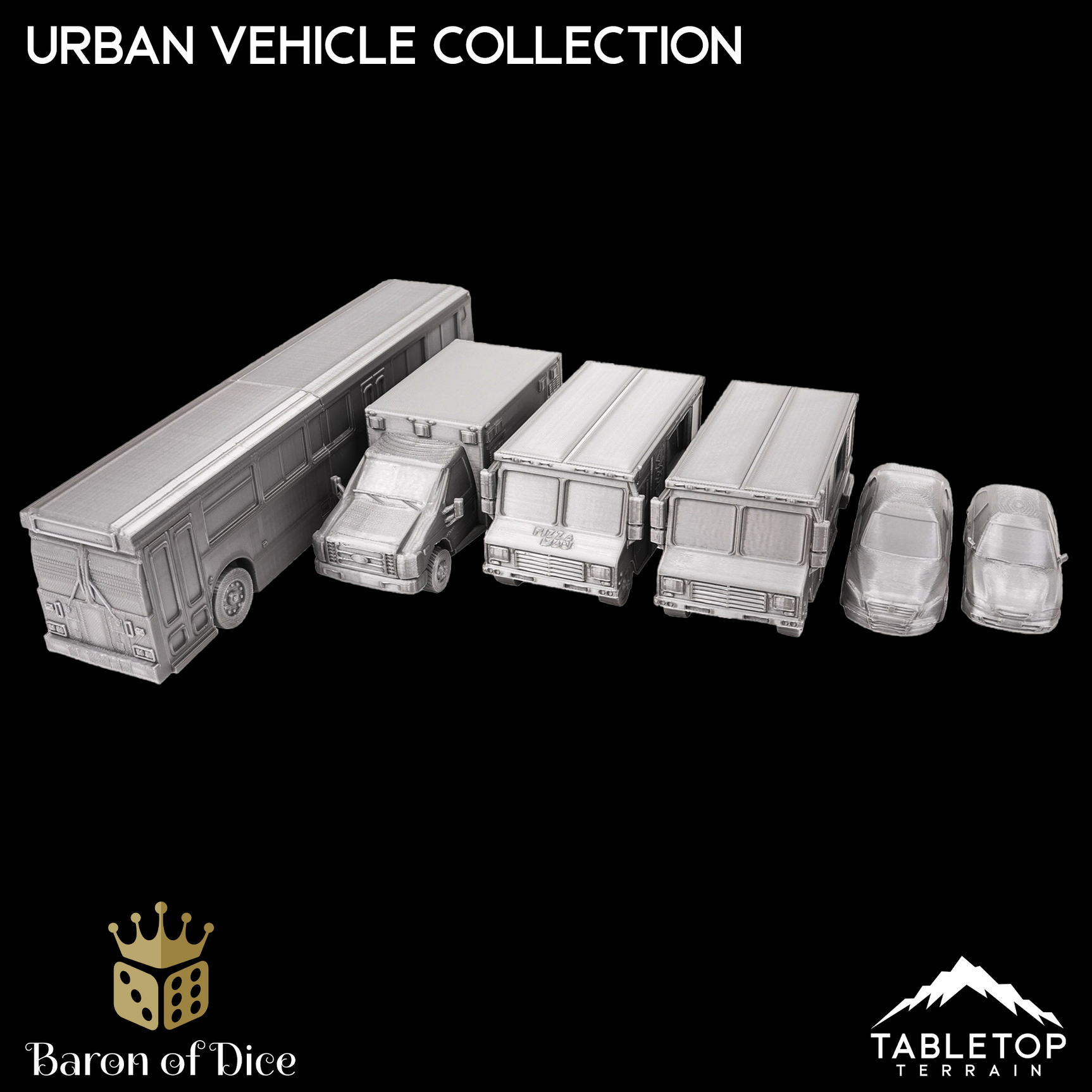 Urban Vehicle Collection - Marvel Crisis Protocol Vehicle Set