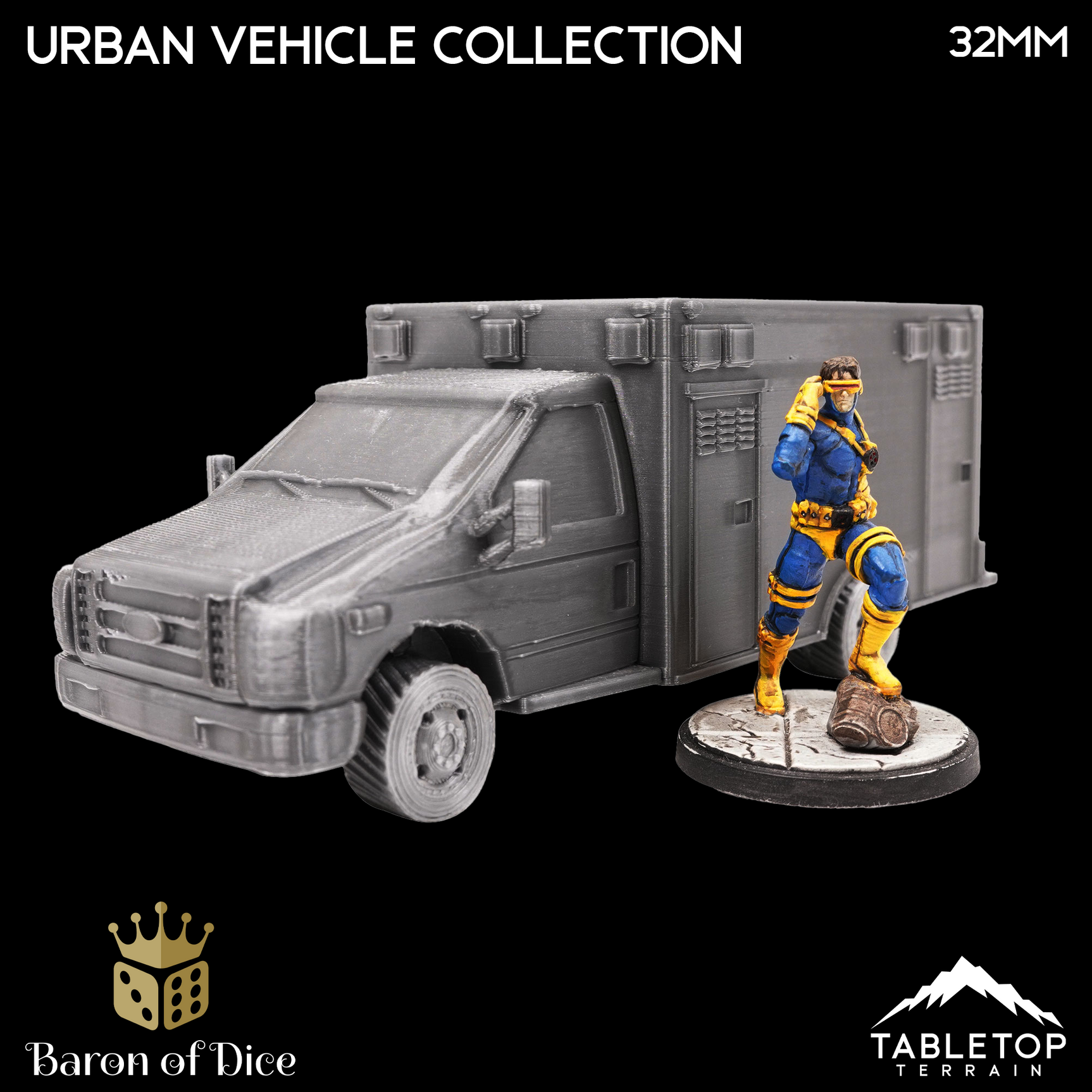 Urban Vehicle Collection - Marvel Crisis Protocol Vehicle Set