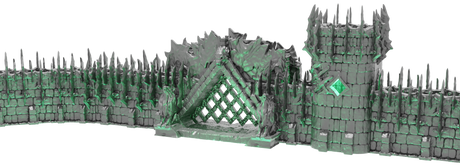 Kingdom of Azragor Walls and Gate (STL File)