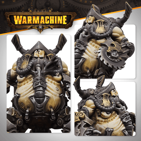 Warmachine: Mechanithrall Swarm Warden