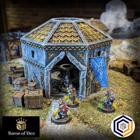 Kingdom of Durak Deep Dwarven Wellhouse (STL File)