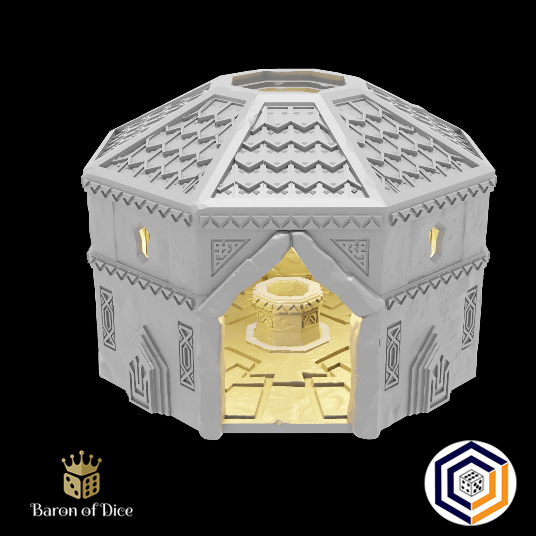 Kingdom of Durak Deep Dwarven Wellhouse (STL File)