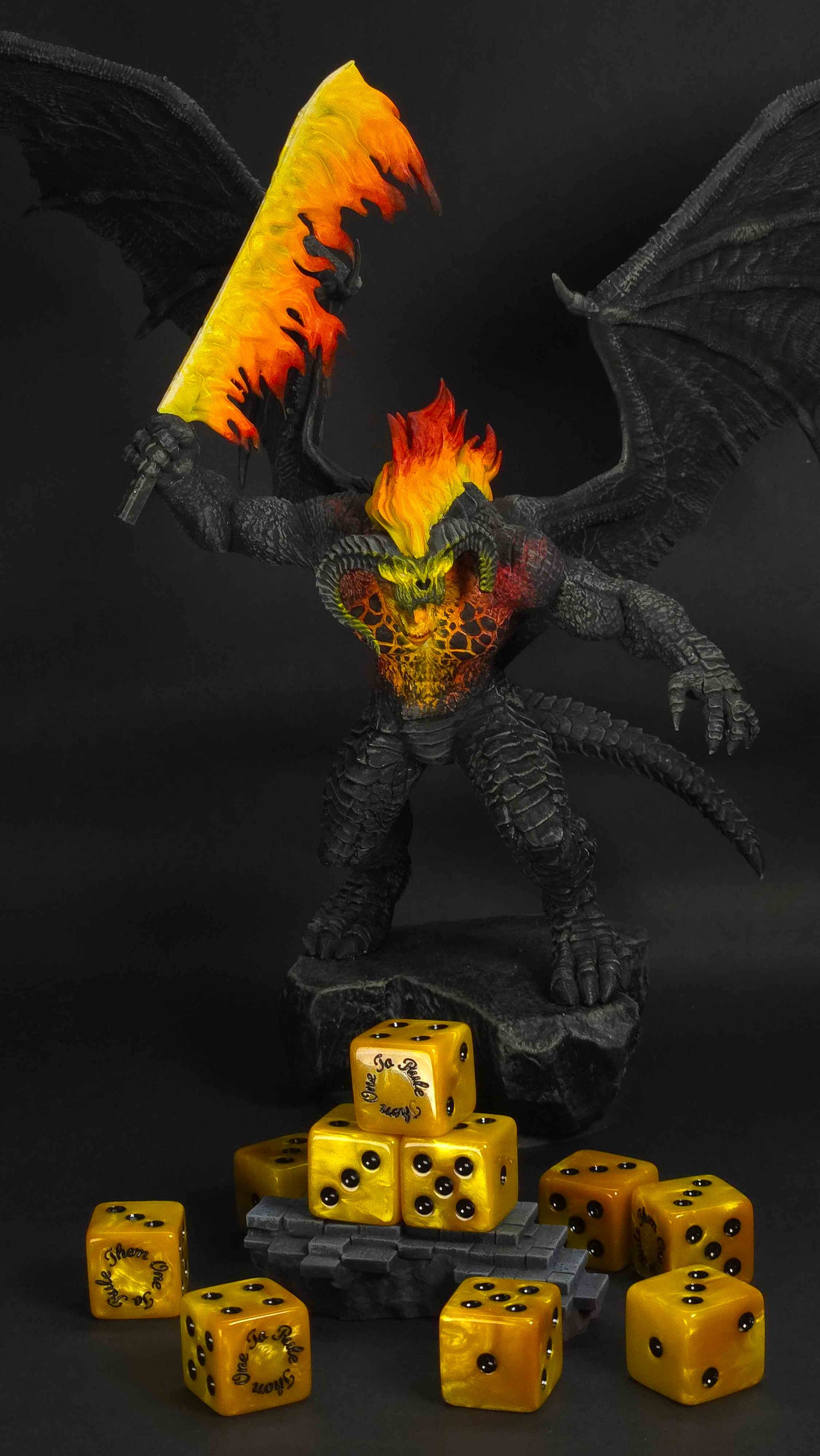 Gold Ring Dice