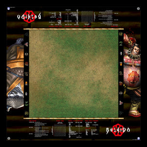 GCT Studios BUSHIDO PlayerAid Play Mat by Mats by Mars