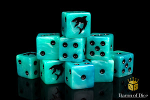 Carcharodon "Great White Shark" Dice