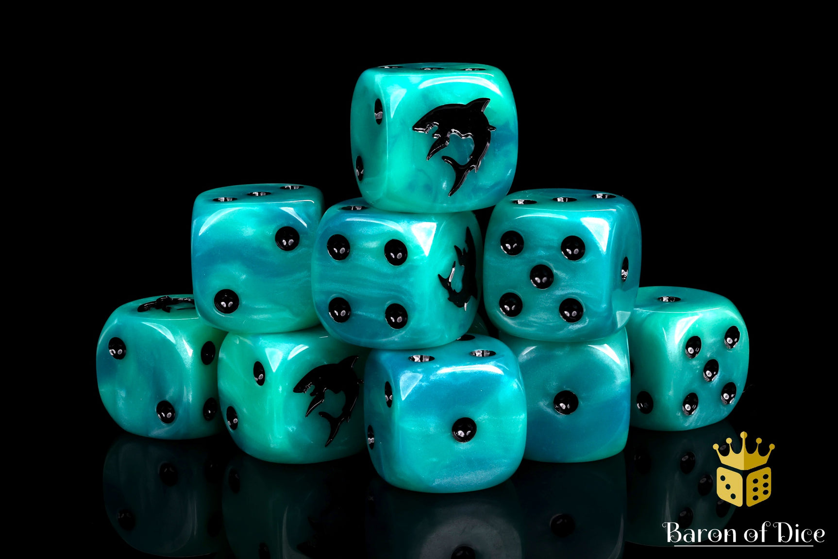 Carcharodon "Great White Shark" Dice