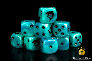 Carcharodon "Great White Shark" Dice