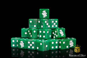 Jade Dragon Dice | Shimmering Jade