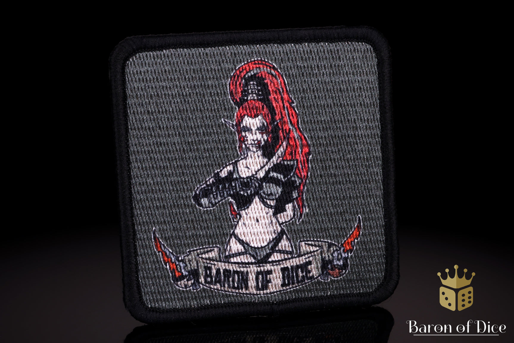 Dreaded Ones | Pin-up | Baron's Bag Compatible | Velcro Patches