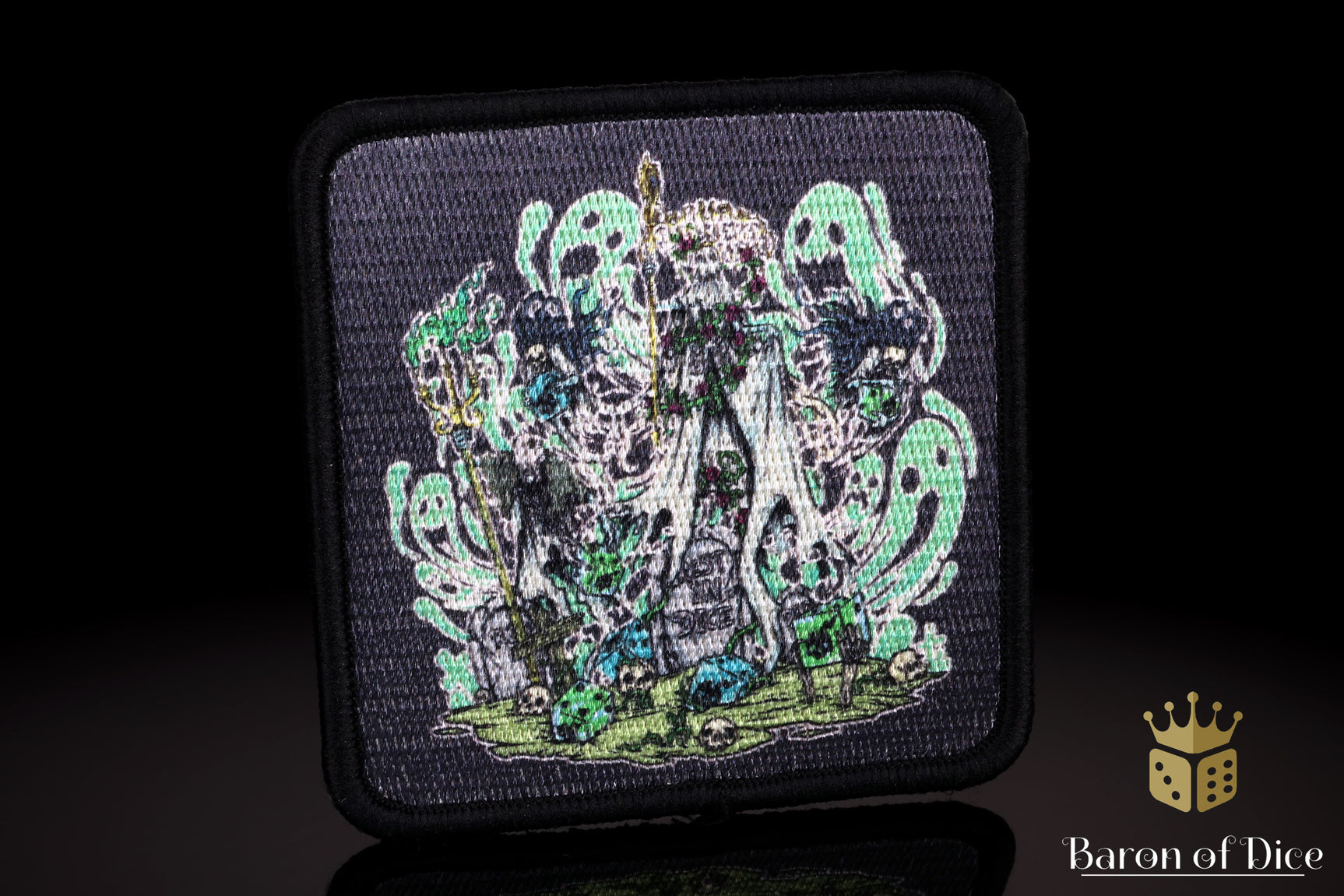 Ghosts | Baron's Bag Compatible | Velcro Patches