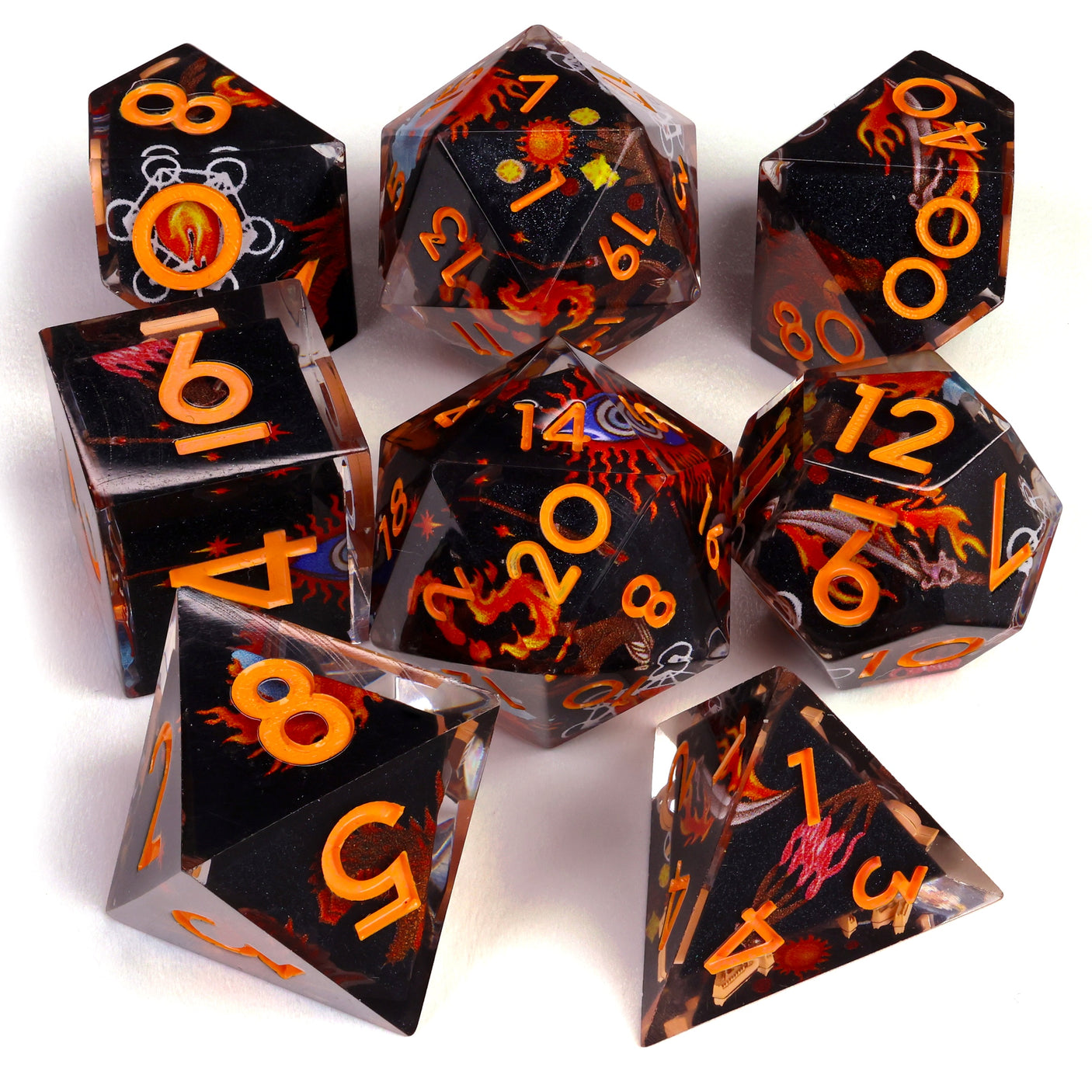 The Sorcerer | 8-Piece RPG Set | Baron's Signature Series