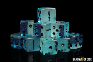 Moonlit Sword, 16mm Dice