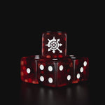 Cogs of Chaos Dice - Blood Red