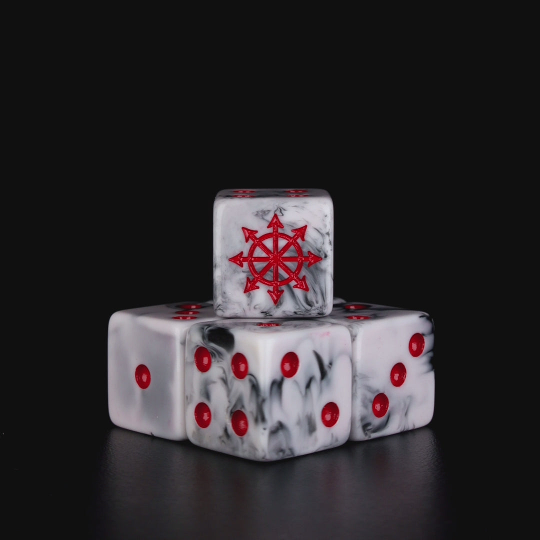 Chaos Demon Dice - Marbled