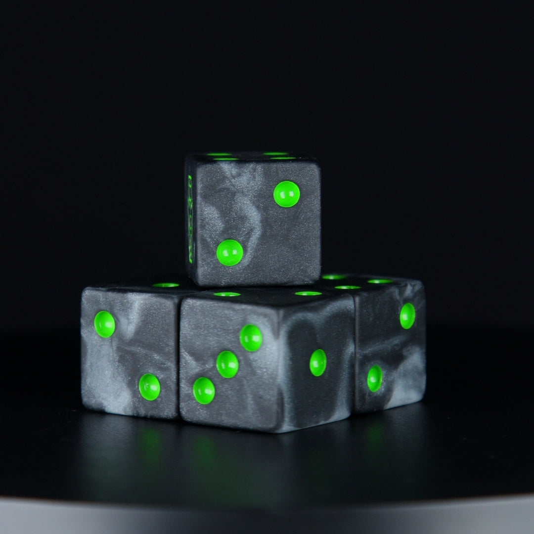 Day of The Dead Dice - Green Coffin