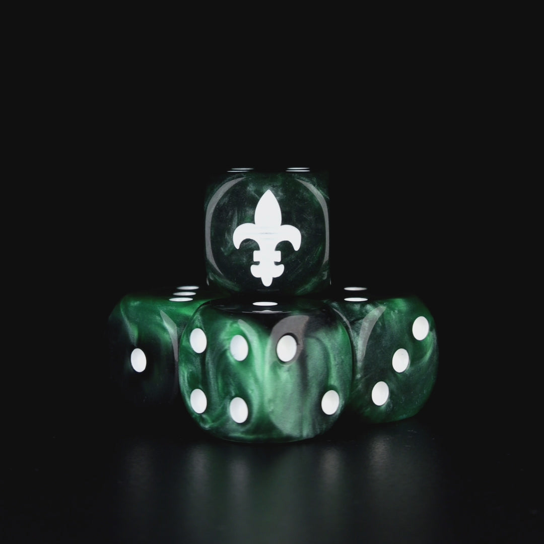 Fleur De Lis - Green