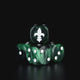 Fleur De Lis - Green