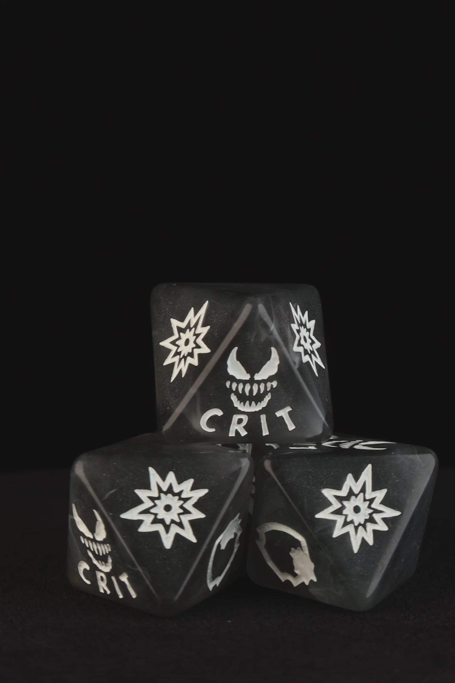 Dark Symbiote D8 Dice Set