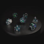 Galactic Sharp Edge RPG Dice Set - 7 Pieces