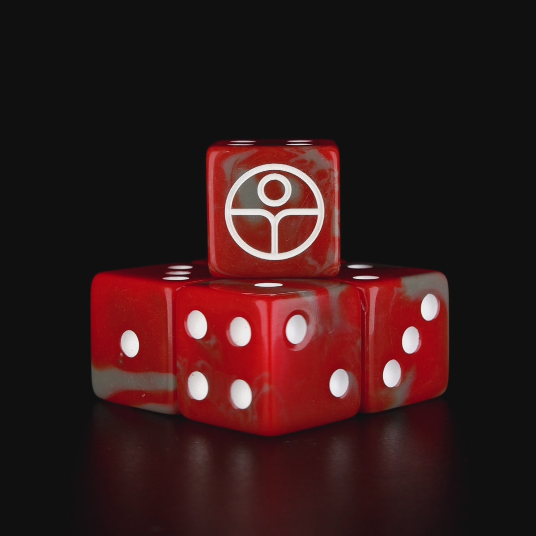 Universal Peace Dice - Red