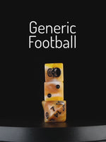 Go for Gold - Bloody Football Dice (Set of 7)