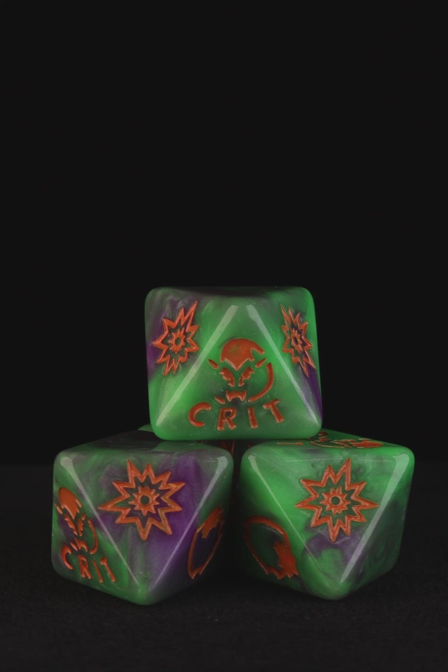 Goblin King D8 Dice Set