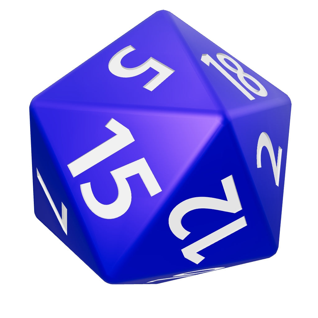 Paper Dice Template - Recycled Edition