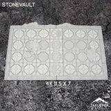 Tabletop Terrain Accessory 11e Stonevault Template Set