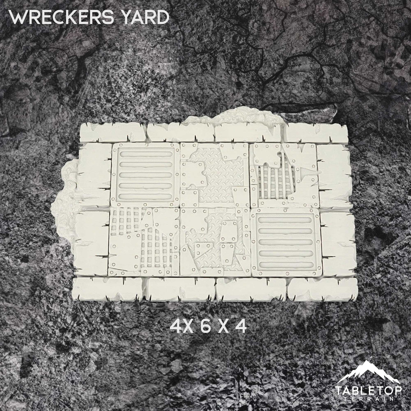 Tabletop Terrain Accessory 11e Wreckers Yard Template Set