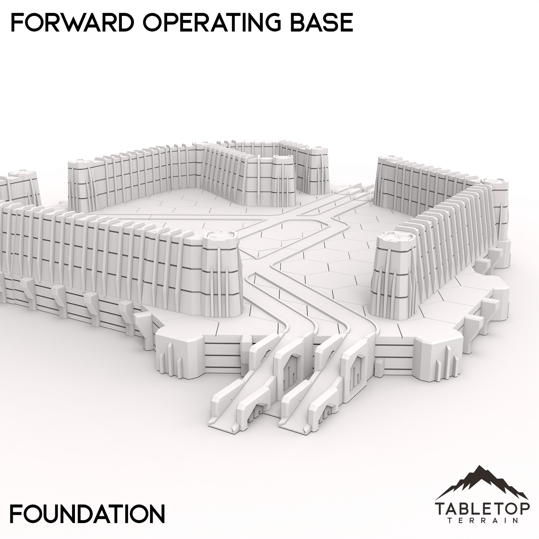 HEXTECH Forward Operating Base - 6mm