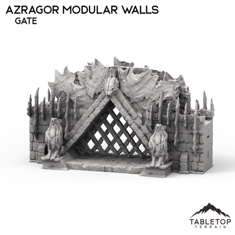 Azragor Modular Walls + Gate - Kingdom of Azragor