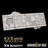 Orc Scrapyard Template Set | 11e Terrain Template Set | Shipping Excluded