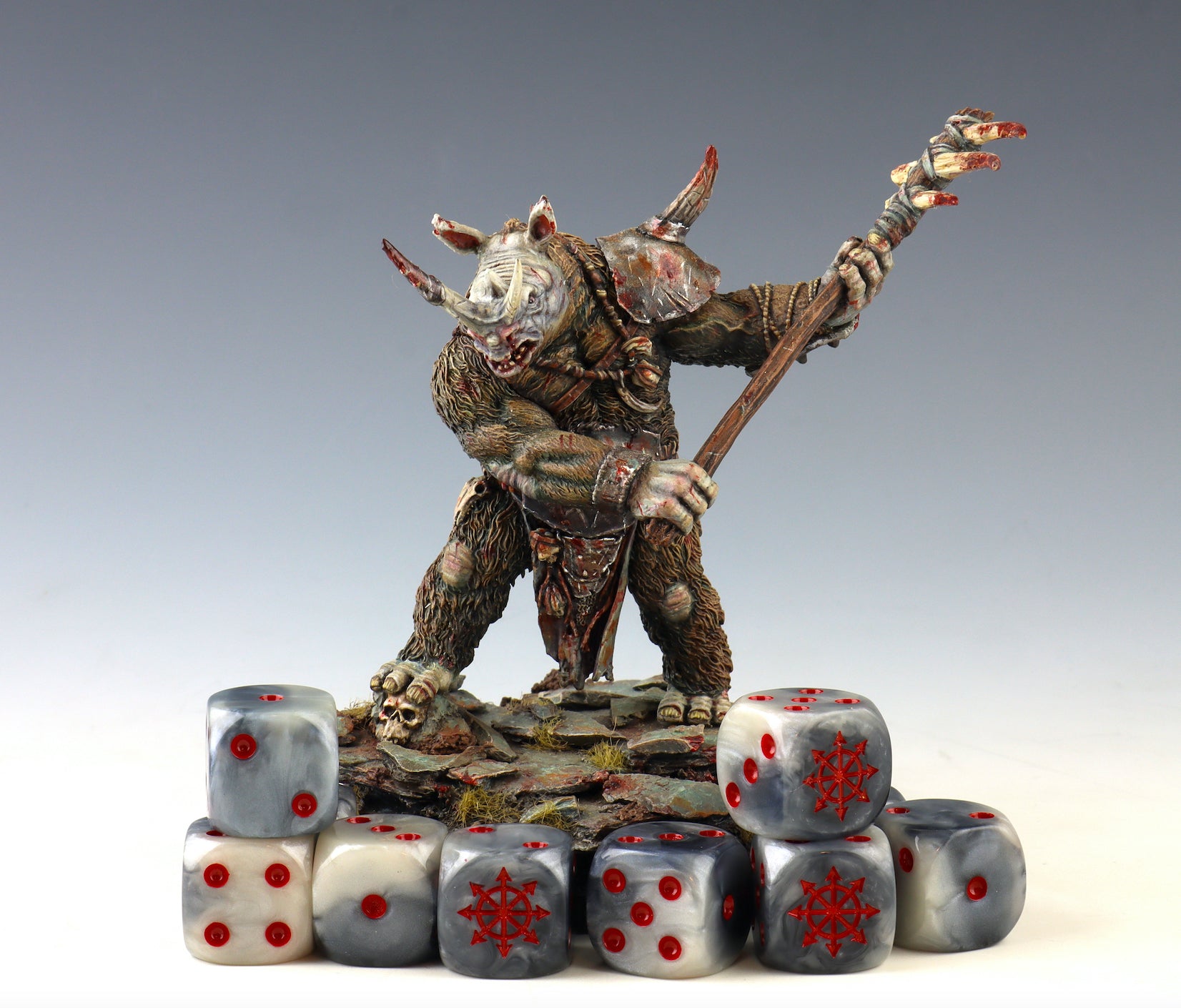 Chaos Demon Dice - Red Star