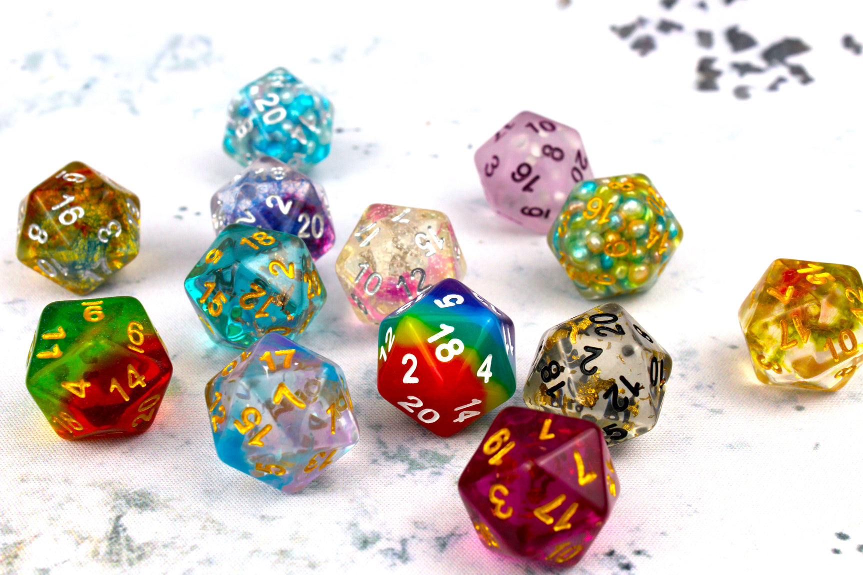 Single D20 - Polyhedral Dice